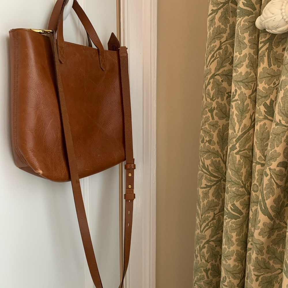 Madewell camel crossbody bag